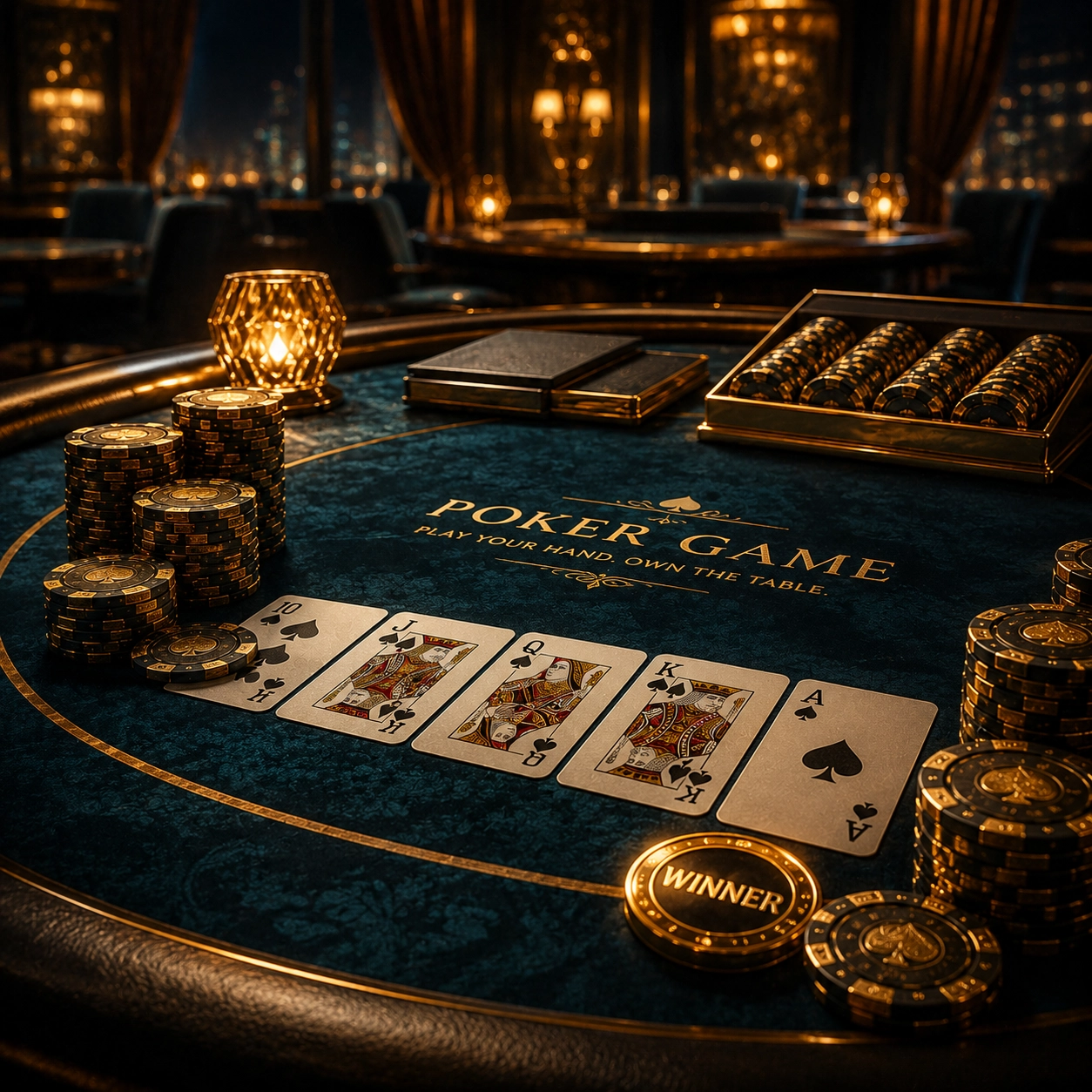 Poker style