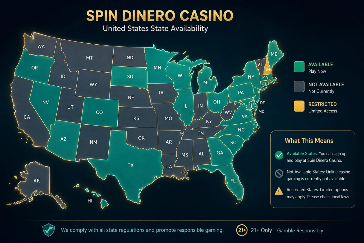 US state availability map