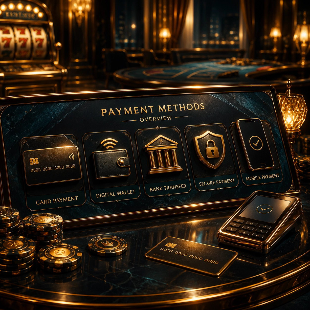Payment methods overview