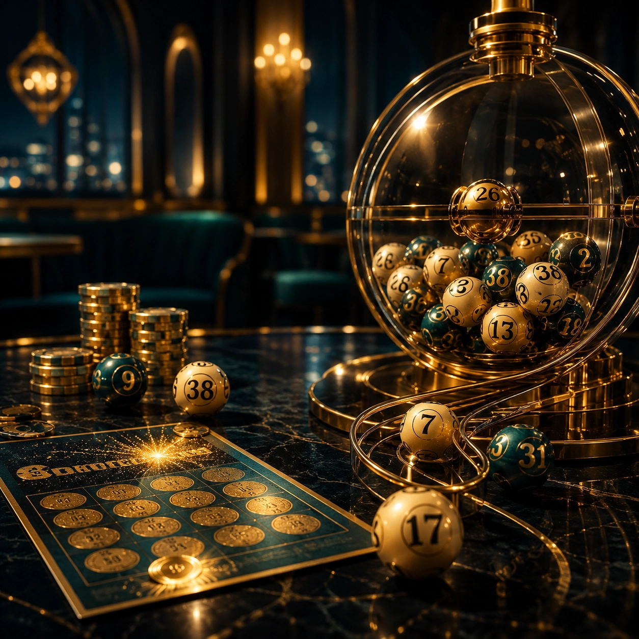 Lottery style games